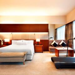 Отель The Westin Guangzhou 5* Номер Делюкс с разными типами кроватей фото 2