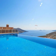 Villa Cina Kalkan Турция, Калкан - отзывы, цены и фото номеров - забронировать отель Villa Cina Kalkan онлайн бассейн фото 2