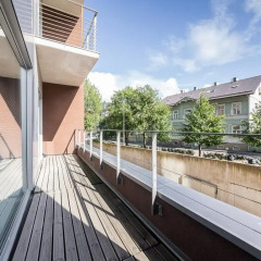 Апартаменты Best Apartments- Rävala Таллин балкон