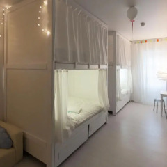 Star Wars Hostel Кровать в женском общем номере с двухъярусной кроватью