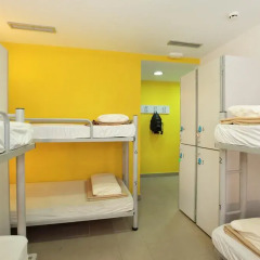 Center Valencia Youth Hostel Кровать в общем номере с двухъярусной кроватью фото 10