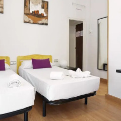 Отель La Palmera Hostal Стандартный номер фото 13