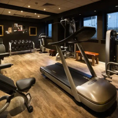 Отель pentahotel Liège Бельгия, Льеж - 1 отзыв об отеле, цены и фото номеров - забронировать отель pentahotel Liège онлайн фитнесс-зал фото 2