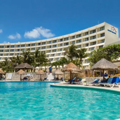 Отель Grand Park Royal Luxury Resort Cancun Caribe бассейн фото 3
