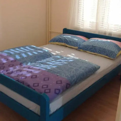 Pozitiv Hostel Стандартный номер с двуспальной кроватью (общая ванная комната) фото 4