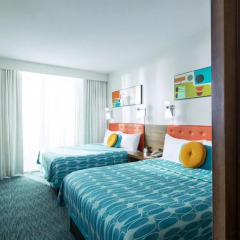 Отель Universals Cabana Bay Beach Resort 3* Стандартный номер с различными типами кроватей фото 4