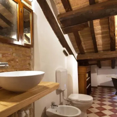 Отель Bacialupo Bed&Breakfast Италия, Сан-Мартино-Сиккомарио - отзывы, цены и фото номеров - забронировать отель Bacialupo Bed&Breakfast онлайн ванная