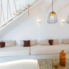 Отель Naxian Utopia Luxury Villas & Suites 3* Люкс с различными типами кроватей фото 11