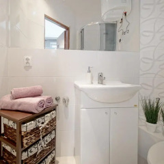 Отель Apartament Kameralny na Starówce Гданьск ванная