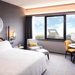 Отель Grand Lapa, Macau 4* Стандартный номер с различными типами кроватей фото 6