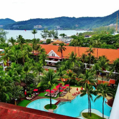 Апартаменты Patong Tower Superior Apartments балкон