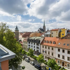 Отель Courtyard By Marriott Pilsen Пльзень балкон