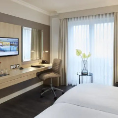 Отель The Westin Grand, Berlin 5* Номер Делюкс с различными типами кроватей фото 3