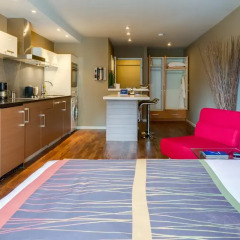 Отель NUVO Hotel Suites Канада, Калгари - отзывы, цены и фото номеров - забронировать отель NUVO Hotel Suites онлайн в номере