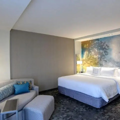 Отель Courtyard by Marriott Columbus OSU 3* Стандартный номер с различными типами кроватей фото 3