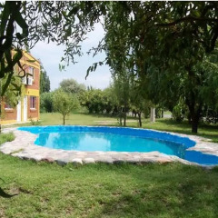 Отель Cabañas Don Facundo Сан-Рафаэль бассейн