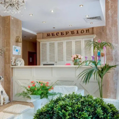 Отель Aparthotel Dawn Park Болгария, Солнечный берег - отзывы, цены и фото номеров - забронировать отель Aparthotel Dawn Park онлайн интерьер отеля фото 2