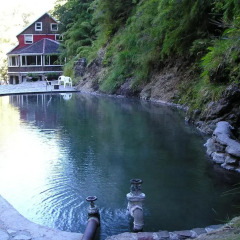 Отель Termas Malleco бассейн