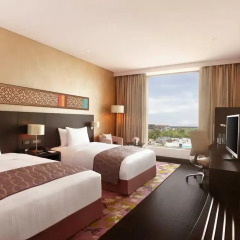 Отель Hilton Jaipur 5* Стандартный номер с различными типами кроватей фото 3