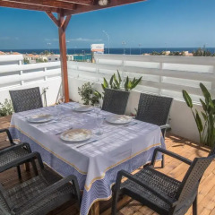 Отель Narcissos Bay View Villa Кипр, Протарас - отзывы, цены и фото номеров - забронировать отель Narcissos Bay View Villa онлайн балкон