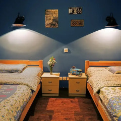 Chengdu Steam Hostel Стандартный номер с 2 отдельными кроватями фото 2
