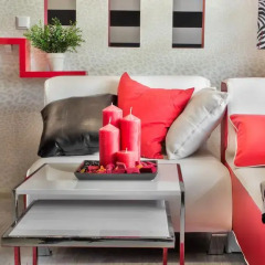 Апартаменты Luxury Apartments Burgas Студия с различными типами кроватей фото 11