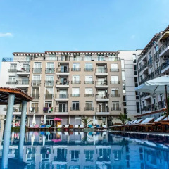 Отель in Dawn Park Aparthotel Болгария, Солнечный берег - отзывы, цены и фото номеров - забронировать отель in Dawn Park Aparthotel онлайн бассейн фото 3