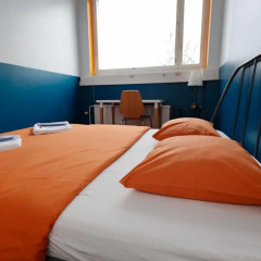 Отель CheapSleep Helsinki Стандартный номер с двуспальной кроватью (общая ванная комната) фото 7