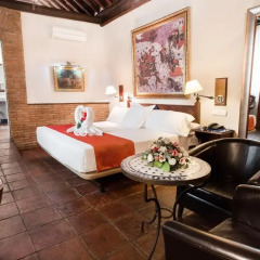 Hotel Casa Del Pilar 3* Улучшенный номер с различными типами кроватей фото 20
