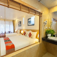 Sapa Centre Hotel 3* Стандартный номер с 2 отдельными кроватями фото 5
