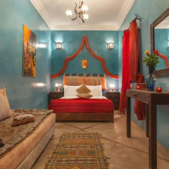 Отель Riad Kamar Zamane Марокко, Марракеш - отзывы, цены и фото номеров - забронировать отель Riad Kamar Zamane онлайн комната для гостей фото 4