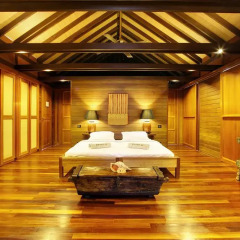 Отель Gangehi Island Resort 4* Стандартный номер с двуспальной кроватью фото 4