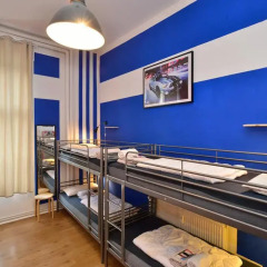Kiez Hostel Berlin Кровать в мужском общем номере с двухъярусной кроватью фото 4