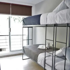 Отель Hostal Be Condesa Кровать в общем номере фото 9