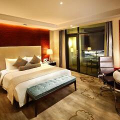 Hotel Nikko Xiamen 4* Улучшенный люкс с различными типами кроватей фото 2