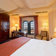 Отель Hilton Molino Stucky Venice 5* Номер Делюкс с различными типами кроватей фото 4