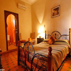 Отель Riad Les Cigognes Марокко, Марракеш - отзывы, цены и фото номеров - забронировать отель Riad Les Cigognes онлайн комната для гостей фото 2