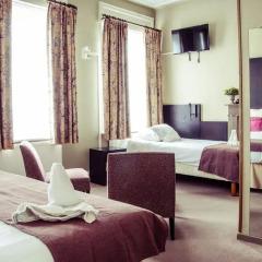 Hotel Gulden Vlies 2* Стандартный семейный номер с различными типами кроватей фото 2
