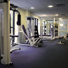 Отель Radisson Blu Manchester Airport Манчестер фитнесс-зал