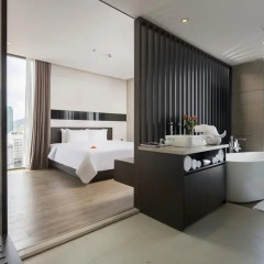 Poseidon Nha Trang Hotel 4* Номер Делюкс с различными типами кроватей фото 7
