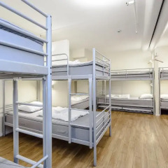 City Hostel Кровать в общем номере фото 9