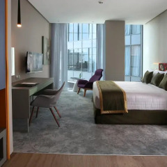 Отель ibis Styles Dubai Jumeira Стандартный номер с различными типами кроватей фото 4