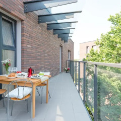 Отель P&O Apartments Liwiecka Польша, Варшава - отзывы, цены и фото номеров - забронировать отель P&O Apartments Liwiecka онлайн балкон