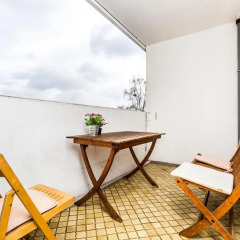 Апартаменты Apartments Köln Neubrück Кёльн балкон