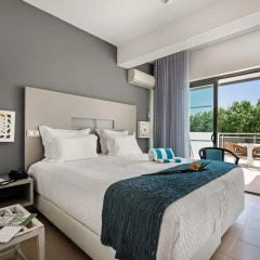 Carvi Beach Hotel 3* Стандартный номер разные типы кроватей фото 5