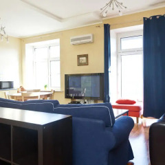 Апартаменты Apartments Presnya комната для гостей фото 4