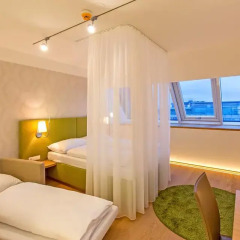 Апартаменты Wienwert Apartments Getreidemarkt Студия с различными типами кроватей фото 20