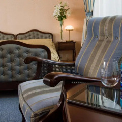 Grand Hotel 5* Представительский люкс с различными типами кроватей фото 2