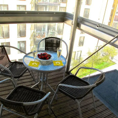 Апартаменты Citykoti Downtown Apartments балкон
