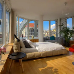 Апартаменты Franciscan Garden Apartments Прага комната для гостей фото 5